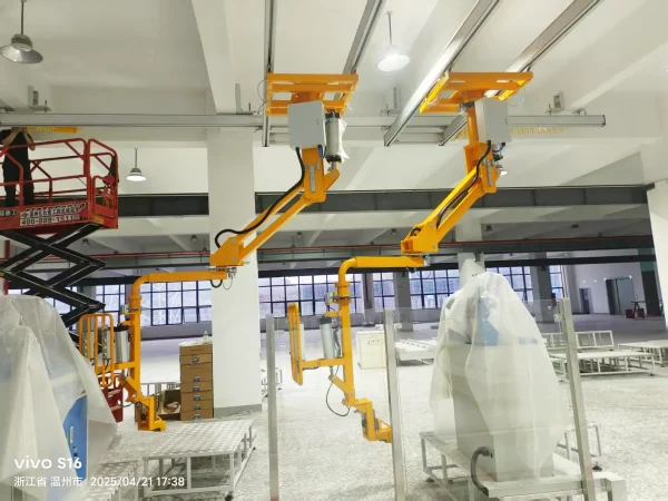 BK Aluminum Rail Crane