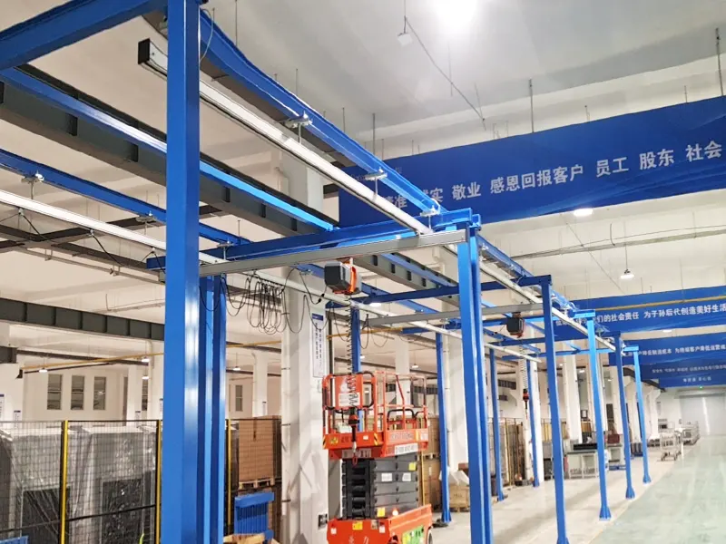 BK Aluminum Rail Crane