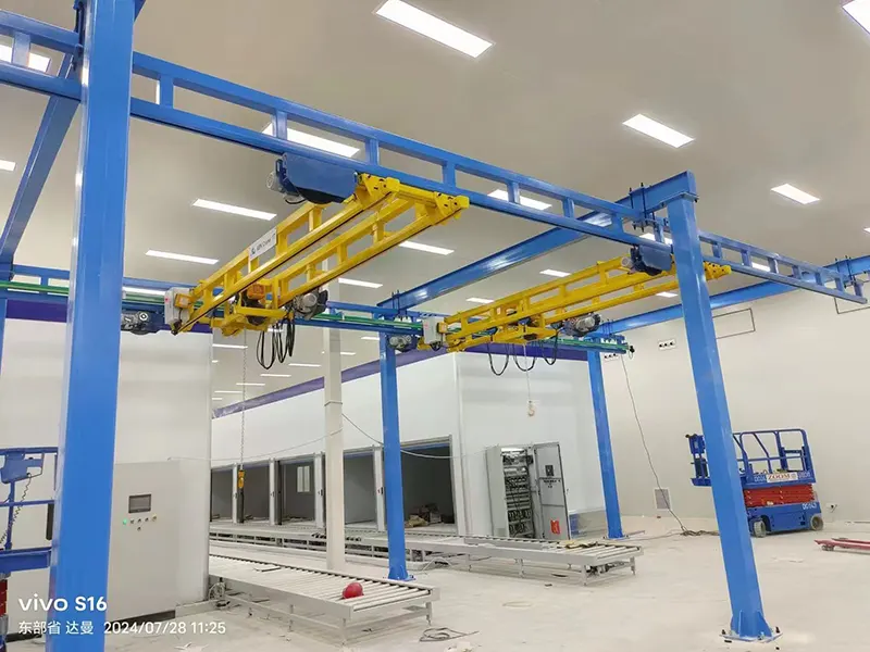 Modular KBK Crane System Boosts Flexible Workstation Lifting Efficiency